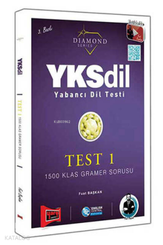 YKSDİL Yabancı Dil Testi 1500 Klas Gramer Sor2020