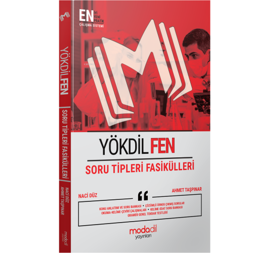 YÖKDİL Fen Soru Tipleri Fasikülleri - Kitapiks.com