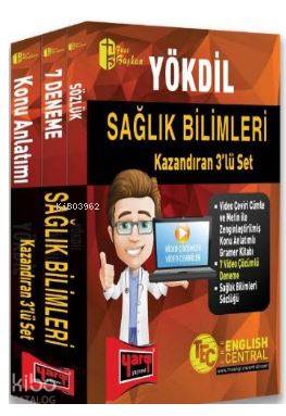YÖKDİL Sağlık Bilimleri Kazandıran 3 lü Set