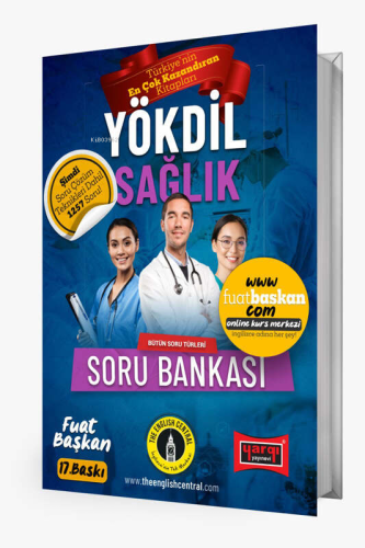 YÖKDİL Sağlık Bütün Soru Türleri İçeren Soru Bankası - Kitapiks.com