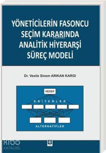 Yöneticilerin Fasoncu Seçim Kararında Analitik Hiyerarşi Süreç Modeli