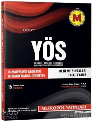 Yös Deneme Sınavları (15 Sınav)