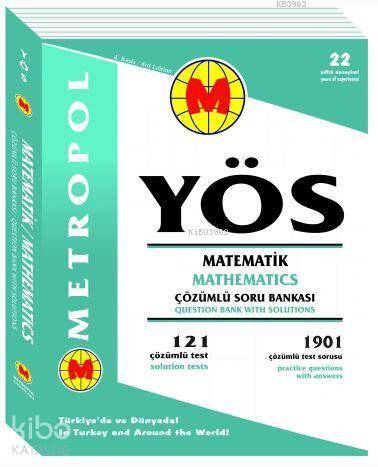 YÖS Matematik Tüm Konular (Çözümlü Soru Bankası)