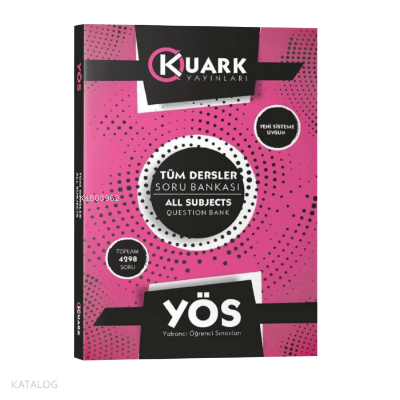 YÖS Tüm Dersler Soru Bankası