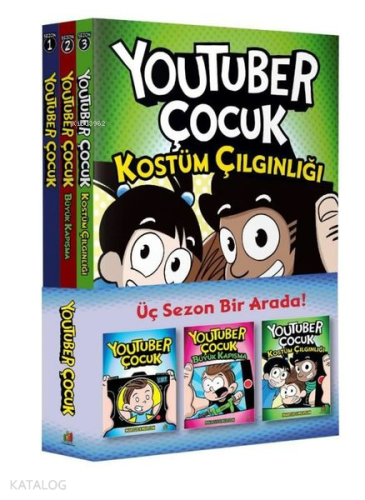 Youtuber Çocuk Set (3 Kitap)