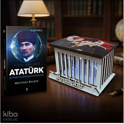 Yüzyılların Lideri Atatürk ve Kocatepe Ahşap Anıtkabir Işıklı Maket