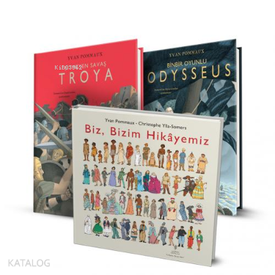 Yvan Pommaux Resimli Gençlik Kitapları Seti - 3 Kitap Takım