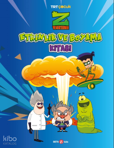 Z Takımı Etkinlik Ve Boyama Kitabı 3