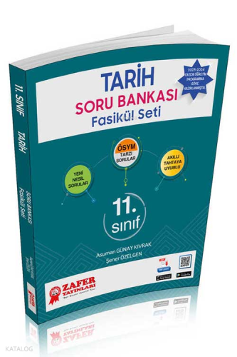 Zafer Yayınları 11. Sınıf Tarih Soru Bankası Fasikül Seti