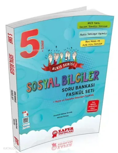 Zafer Yayınları 5. Sınıf Sosyal Bilgiler Soru Bankası Fasikül Seti