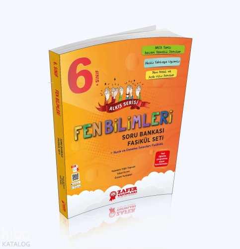 Zafer Yayınları 6. Sınıf Fen Bilimleri Soru Bankası Fasikül Seti