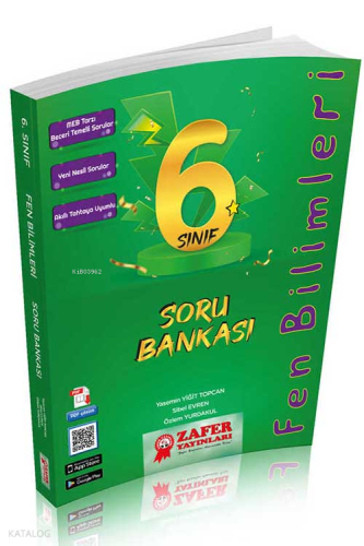 Zafer Yayınları 6. Sınıf Fen Bilimleri Soru Bankası