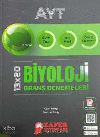 Zafer Yayınları Ayt Biyoloji Branş Denemesi