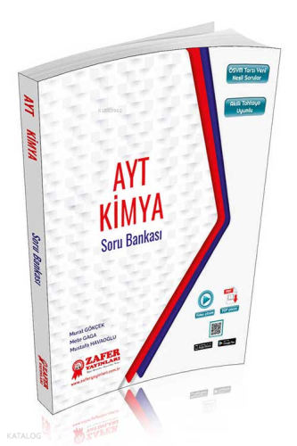 Zafer Yayınları Ayt Kimya Soru Bankası
