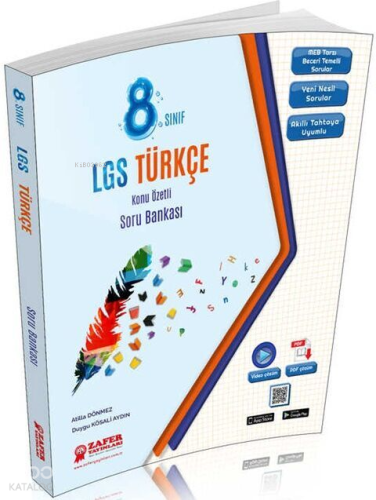 Zafer Yayınları Lgs 8. Sınıf Türkçe Soru Bankası