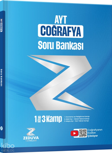 Zeduva Coğrafyanın Kodları AYT Coğrafya 1 Kitap 3 Kamp Soru Bankası