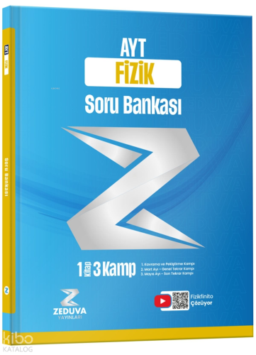 Zeduva Yayınları Fizikfinito AYT Fizik 1 Kitap 3 Kamp Soru Bankası