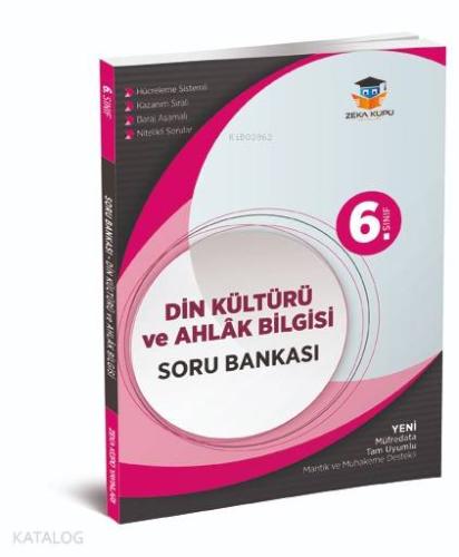 Zeka Küpü Yayınları 6. Sınıf Din Kültürü ve Ahlak Bilgisi Soru Bankası Zeka Küpü