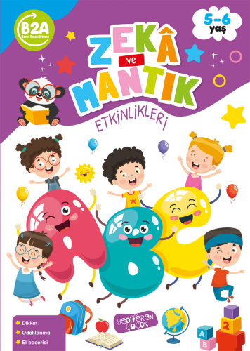 Zeka Ve Mantık Etkinlikleri;5-6 Yaş - Kitapiks.com