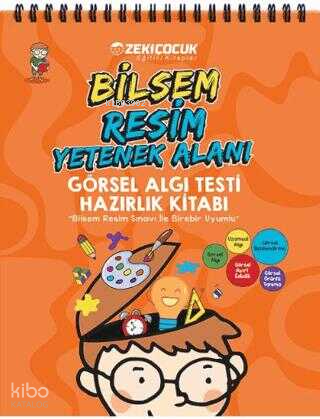 Zekiçocuk Eğitici Kitaplar Bilsem Resim Yetenek Alanı Görsel Algı Testi Hazırlık Kitabı