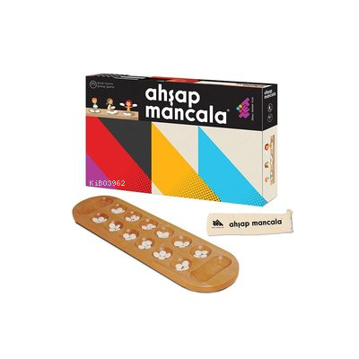 Zet Zeka Ahşap Mancala Eğitim Oyunu - Kitapiks.com