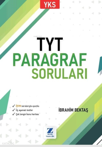 Zinde TYT Paragraf Soruları