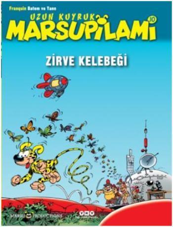 Zirve Kelebeği Uzun Kuyruk Marsupilami 10 - Kitapiks.com