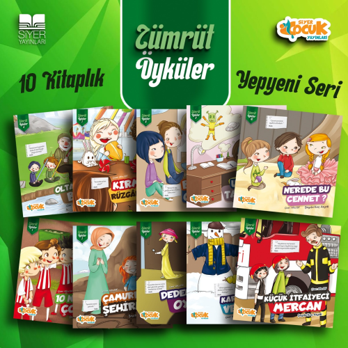 Zümrüt Öyküler Serisi 10 Kitap - Kitapiks.com